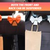 Tioollev 2 PCS Car Seat Headrest Hooks, Cute Bow Shaped