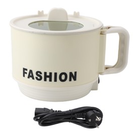 Electric Hot Pot 450W 1.8L Foldable Handle Even Heating Versatile Portable Electric Rapid Noodles Cooker for Home Dormitory Office EU Plug 220V