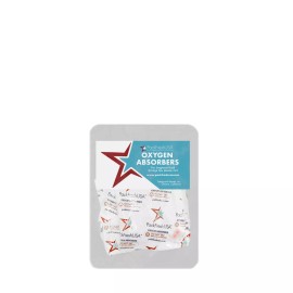 PackFreshUSA 500cc Oxygen Absorber Packs Food-Grade - 100 Pack (10 x 10 packs)