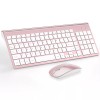 Topmate Ultra Slim Wireless Keyboard and Mouse Combo, Silent Compact