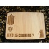 Doctor Who Dr Dalek Wood Chopping Cheese Board Gift Present