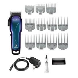 Andis Limited Edition Galaxy Envy Li Cordless Clipper - Rechargeable Hair Clipper & Trimmer - Adjustable Blade Clipper, Close Cutting Zero Gapped