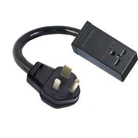 New Welder 6-50P 3-Pin Male Plug To Old 6-30R Female Receptacle Outlet, Miller Lincoln Hobart Plasma Cutter Mig Tig Electrical Power Cord Adapter/Convert NEMA FX971-425