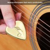 Dilwe 5 Pcs Guitar Picks, Metal Pick Plectrum for Acoustic