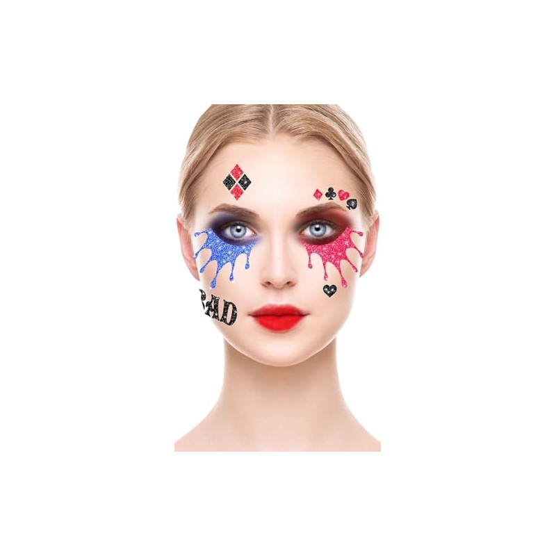FIESTAS GUIRCA Glitter Face Tattoos 20cm