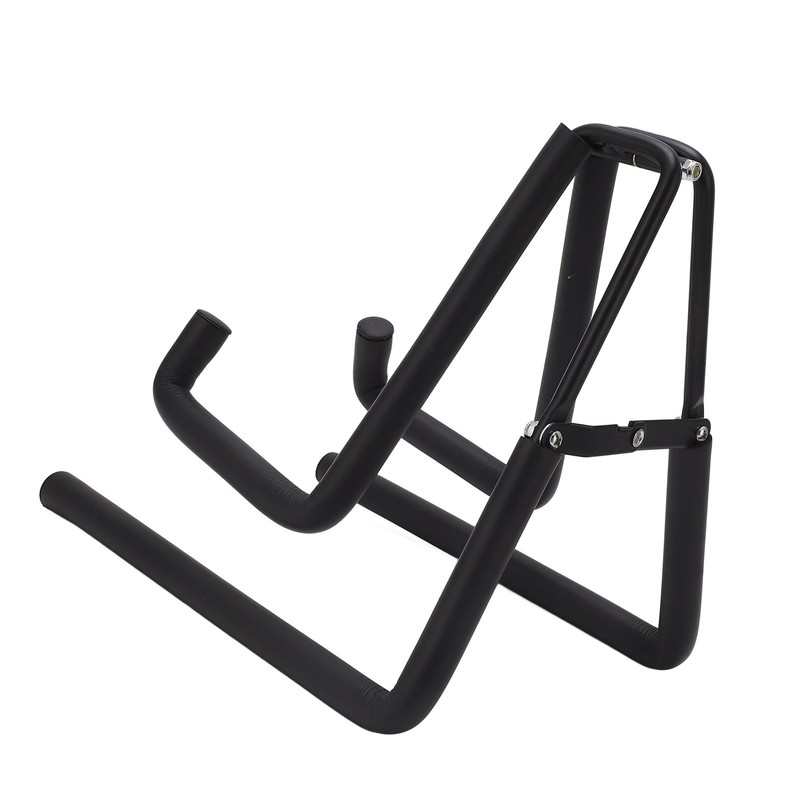 Ukulele Stand Stainless Steel Metal Support Sponge Pad Multifunctional Folding