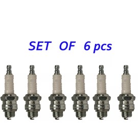 KFparts 6 Spark Plugs 1932-1936 DeSoto w/ Cast Iron Head 32 33 34 35 36