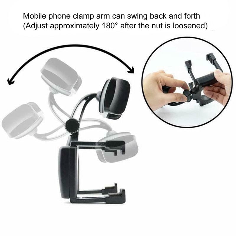 COSMICROWAVE Soporte para teléfono para automóvil, Soporte para teléfono para