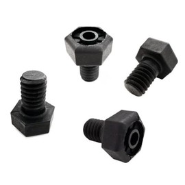 Self Spares - 4 Pack (40mm) Universal Cooker Oven Feet Adjustable Screw Feet for Hotpoint, Ariston or Indesit, AEG, Electrolux or Zanussi, Beko, Blomberg, Grundig