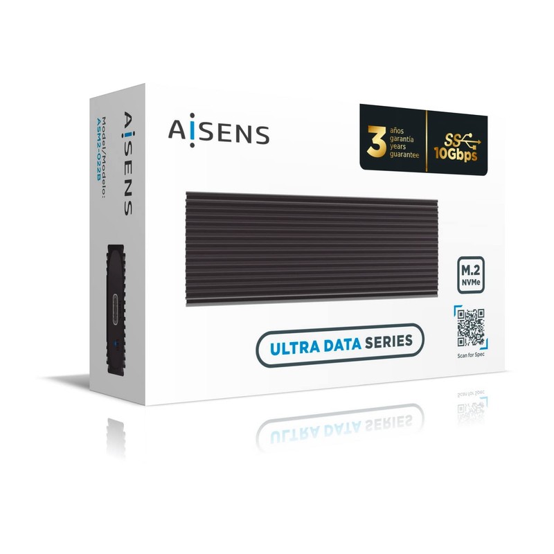 AISENS - ASM2-022B - External Enclosure for M.2 SSD NVME