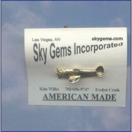 P-47 Pin Aircraft Airplane Aviatrix Aviator 99's Made in the USA