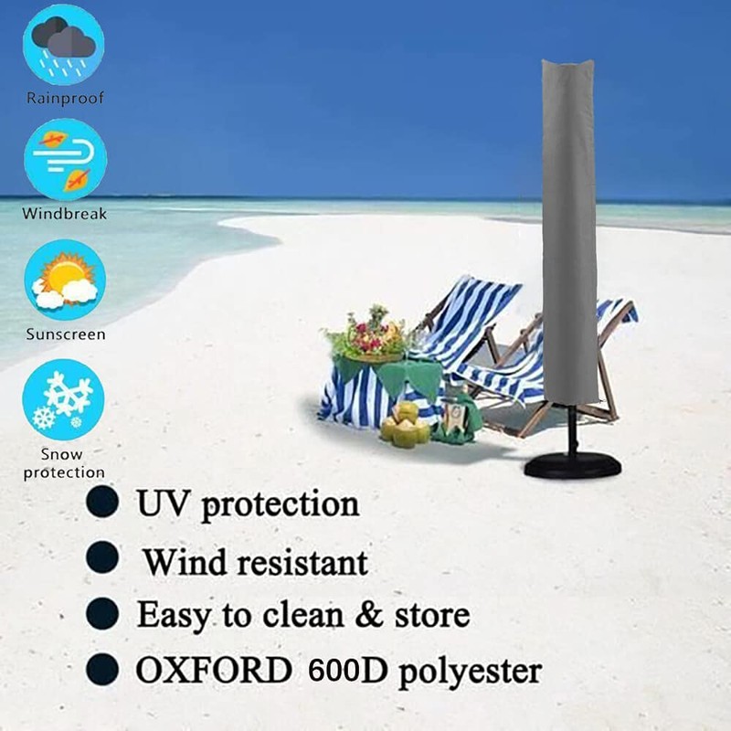 PATIO PLUS Parasol Cover, Garden Umbrella Covers 153 * 30