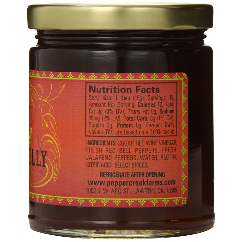 Pepper Creek Farms Red Pepper Jelly, 11.5 Ounce