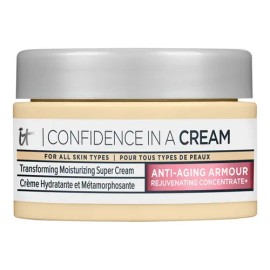 It Cosmetics Confidence in a Cream - Crema Hidratante Facial Antiedad, 48H de Hidratacin Facial, Reduce Visiblemente las Lneas de Expresin Finas con  