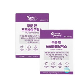 PerfectBiotics Prune Probiotics Lactic Acid Bacteria x 2 / 퍼펙트바이오틱스 푸룬 프로바이오틱스 유산균 2개