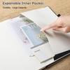 Lined Journal Notebook, 8.5" x 11" Hardcover Leather Notebook for