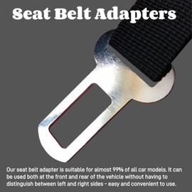 5PCS Car Seat Belt Restraints Connector Cat Pet Dog,Seat Belt Adapters,Metal Seat Belt Clip,Car Seat Belt Buckle for Cat Pet Dog,Belt Buckle Adapter for Pet Leash,Belt Buckle,Car Seat Safety Clip