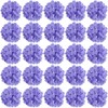 FagusHome 30 Pcs Silk Hydrangea Heads Artificial Flowers Heads and