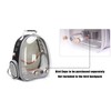 Bird Traval Carrier Cage, Polarized Tinted Blue Space Capsule Astronaut