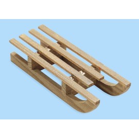 Hobbyfun - Schlitten braun