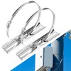 Flamorrow Pole Mounting Kits, 304 Stainless Steel 11.8" x 2"