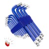 Powerbuilt 13 Piece Metric Jumbo Long Point Magnetic Hex Key