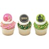 Wicked Cupcake Rings With Glinda And Elphaba, 24 Cupcake Toppers