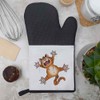 'Splat Ginger Cat' Oven Glove/Mitt (OG00052555)