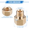 VekAuto Pressure Washer Connector, M14x1.5 to M14x1.5 Male and Female