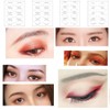 Pack of 4 Eye Makeup Stencil Stickers, Smoky Eyes and