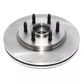 Mac Auto Parts (1) Front Rotor & Hub Wheel Bearing For Ford 04-08 F150 2 Wheel Drive 6 Stud