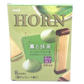 Meiji (2Pack)Meiji Horn Scented Matcha Chocolate 8 sticks