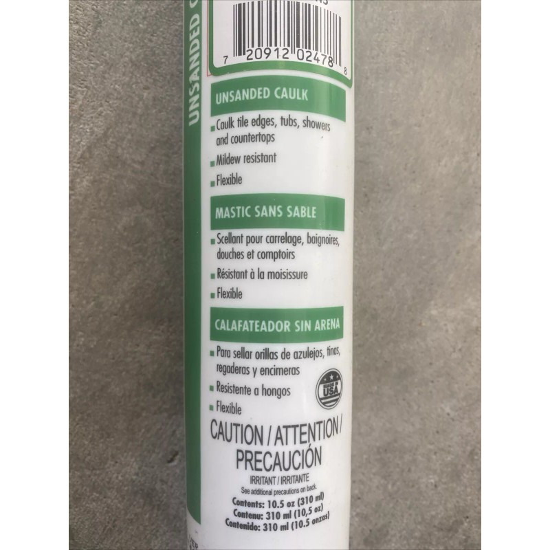 Laticrete Premium Acrylic Caulk Unsanded - 10.5 oz Silver Shadow