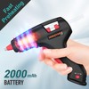 HHDQYMSG Cordless Hot Glue Gun, 20W Hot Glue Gun with