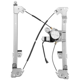 Obaee 741-428 Front Left Driver Side Power Window Regulator and Motor Assembly Compatible with Ford F-150 2004-2008, Lincoln Mark LT Base 2006-2008, Standard Cab or Crew Cap