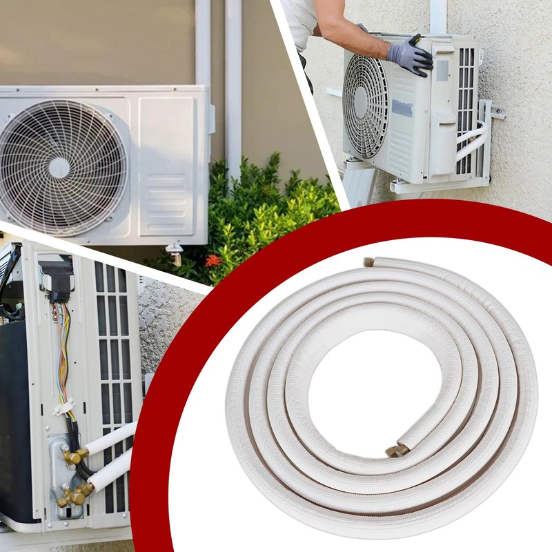 findmall 16FT Air Conditioning Tubing Hose Extension 1/4" and 3/8"
