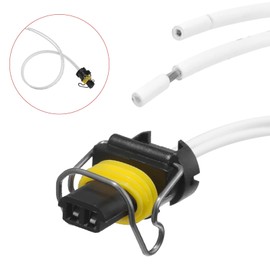 Aynaxcol 2 Wire Turbo VGT Solenoid & IPR Pigtail Harness Replacement for 6.0L Ford Powerstroke & Chevy GMC Duramax 6.6L