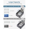 Puroma Security Key Lock Box, 4-Digit Combination Waterproof Safe Storage