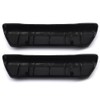 2 Pcs Front Interior Door Grab Pull Handle Inner Black