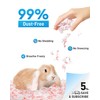 BUCATSTATE Guinea Pig Bedding 50L, 99% Dust-Free Hamster Bedding Odor