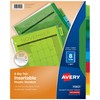 Avery 8-Tab Plastic Binder Dividers, Insertable Multicolor Big Tabs, 1