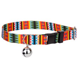 Country Brook Petz - Summer Pines Cat Collar - Country and Western Collection Featuring Rustic Designs