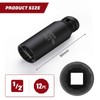 21mm Socket 1/2 Drive, 1/2 Inch Impact Metric 12-Point Deep