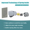 GwernKB Handheld Shower Head Holder with 2 Hanger Hooks,Strong Adhesive&Waterproof