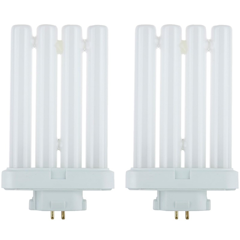 Sunlite 40530 FML27/30K/2PK Quad Tube Plug-in Compact Fluorescent Lamp, FML