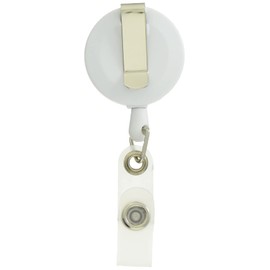 TRUSCO Clip with Reel White TRW