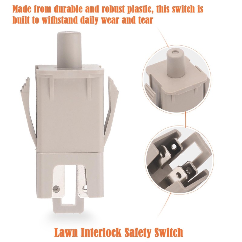 (New) Compatible with Craftsman Compatible with Husqvarna Interlock Safety Switch