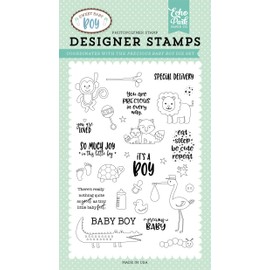 Echo Park Paper Company Precious Baby Boy Stamp