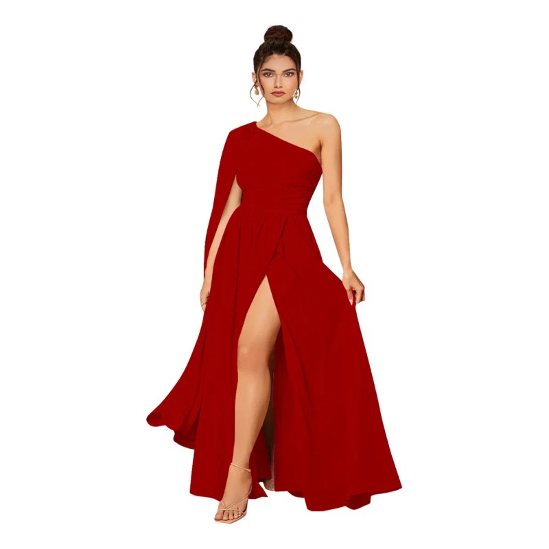 Vestido Largo Casual Maria Bela Co Modelo Aldama