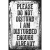 Please Do Not Disturb I Am Disturbed Enough Already Poster